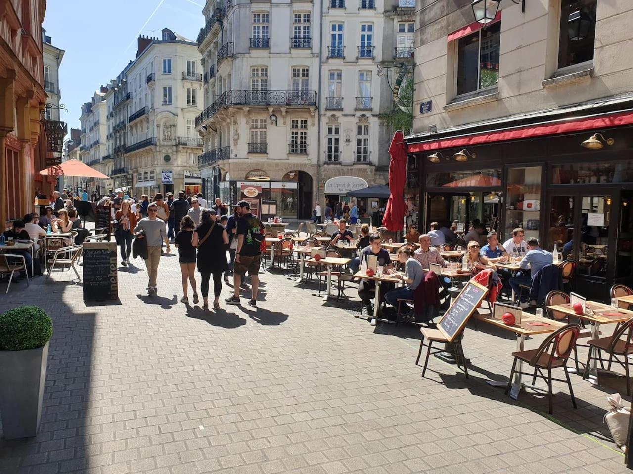 Le Nid Des Carmes Apartment Nantes Bagian luar foto